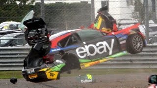 TOP 20 Biggest Silverstone Crashes Ever [upl. by Nangem155]