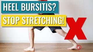 Heel Bursitis Exercises to Avoid  Do This Instead [upl. by Janetta]