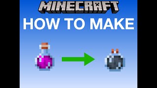 How to make a lingering potion in Minecraft 117 [upl. by Hurleigh]