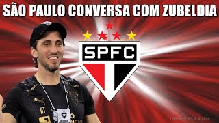 LUIS ZUBELDIA NO SÃƒO PAULO TRICOLOR QUER O TREINADOR ATUAL CAMPEÃƒO DA SUL AMERICANA [upl. by Elocen]