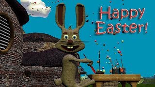 Happy Easter The Cutest Easter Bunny Song  Easter Song [upl. by Aihsatan228]