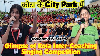 🔥Glimpse of Kota InterCoaching Singing Competition at CityPark Kota। kotacoaching allen pwkota [upl. by Mohorva]