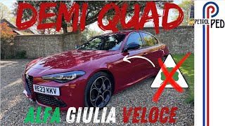 Alfa Romeo Giulia Veloce  a Half Price Quadrifoglio   4K [upl. by Naved]