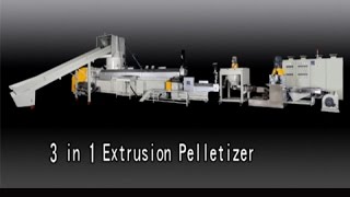 3 in 1 Extrusion Pelletizer  Geor Ding [upl. by Calendra]