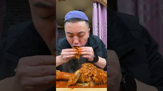 Gravy mutton khoor is so delicious mukbang eating short [upl. by Kelci]