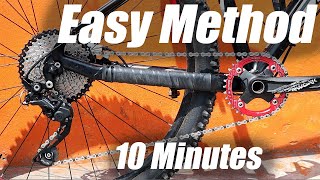 How To EASY CLEAN CHAIN and GEAR CYCLE at Home  MTB SERVICE  Cycle Rider Roy [upl. by Bensky]