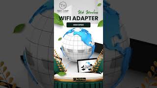 Wireless USB Adapter High Speed untuk PC Komputer Tanpa Kabel [upl. by Arvin]