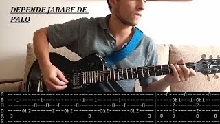 Jarabe De Palo  Depende  cover  Tab guitarra [upl. by Carnahan]