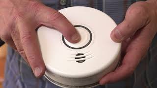 How to install a First Alert Smoke Alarm  DIY [upl. by Pejsach]