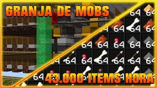 Granja de Mobs  😱 40K ITEMSHORA 😱  Tutorial Minecraft 121  113 [upl. by Llehctim605]