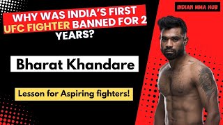 Why was Indias first UFC Fighter BANNED for TWO YEARS [upl. by Mistrot]