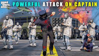 GTA 5  POWERFUL ATTACK ON POLICE CAPTAIN  BB GAMING [upl. by Charla]