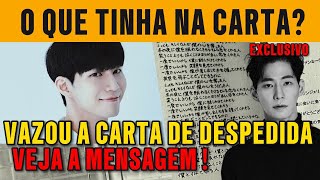 Carta de Song Jae Rim Vaza Palavras Marcantes do Ator Vêm à Tona🚨 [upl. by Akemal469]