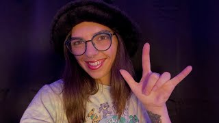 ASMR Hand Movements Livestream  Life Updates😍 [upl. by Esilana]