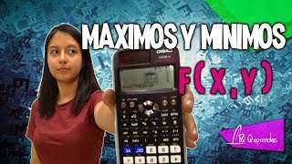 Máximos y mínimos fxy [upl. by Kern]