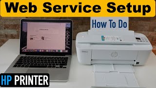 HP Printer Web Service Setup [upl. by Norehs312]