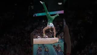 Rhys McClenaghan claims gold on the pommel horse at Paris2024 Olympics 🥇 [upl. by Chien320]