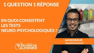 En quoi consistent les tests neuropsychologiques [upl. by Painter]