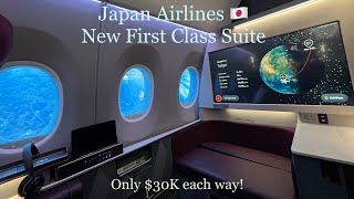 Japan Airlines NEW World’s Best First Class A3501000 [upl. by Amihc]