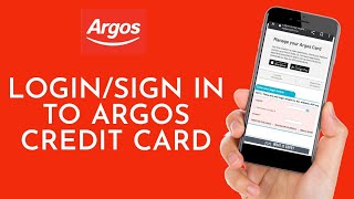 Argos Card Login 2023  How To Login Sign In Argos Credit Card Account Full Guide [upl. by Aglo]