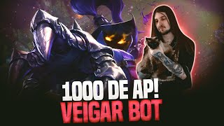 1000 DE AP VEIGAR BOT LANE [upl. by Nnov668]