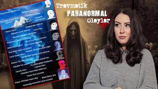 Türkiyede Yaşanmış PARANORMAL Olaylar Buzdağı [upl. by Allemaj]