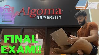 Exams in Canada 🍁Algoma University final exam examsincanada [upl. by Ttelrahc]