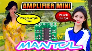 21 repair amplifier automobile MEMPERBAIKI AMPLIFIER MINI PAM [upl. by Obala]