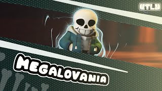 Undertale The Lost Underground  MEGALOVANIA  Sans’ Special Attack OST Video [upl. by Ekim122]