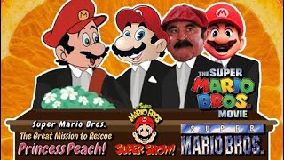 The Super Mario Bros 1986 amp 1989 amp 1993 amp 2023  Coffin Dance Meme Song Cover [upl. by Enutrof]