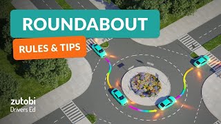 How to Drive in a Roundabout Correctly  Rules amp Tips [upl. by Salba]