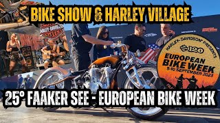 25° FAAKER SEE  EUROPEAN BIKE WEEK 2023 HARLEY VILLAGE amp BIKE SHOW [upl. by Susy]