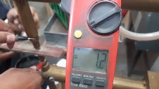 voltage across electrodes in dalex spot welding [upl. by Pollack503]