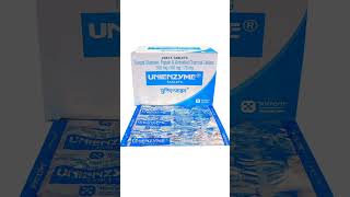 Unienzyme tablet का उपयोग digestive enzyme gas flatulence abdominalfungal diastasetorrentuses [upl. by Eladnor]