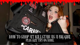 Plus Size Killstar Haul  Carrie X Killstar  US 30 Try On [upl. by Fen]