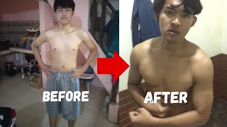 100 Push Ups a Day Experiment Crazy Transformation [upl. by Nillek975]