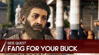 Assassins Creed Odyssey  Side Quest  Fang for Your Buck [upl. by Enrol]