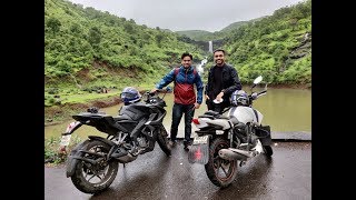 Monsoon Ride to Igatpuri Bhavali Waterfall  Pulsar RS 200  Apache RTR 160 [upl. by Almire]