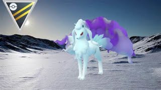 Level 50 Shadow Alolan Ninetales charms down ultra league [upl. by Zerla839]