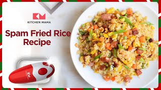 Spam Fried Rice with Veggies Easy amp Delicious Filipino Recipe [upl. by Emmalynne]