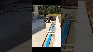 Retaining Wall Part 2 Installing Channel Drains [upl. by Gnaig]