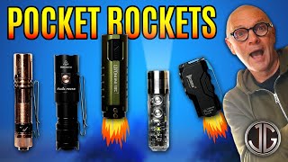 Are these THE BEST POCKET FLASHLIGHTS you can buy for Everyday Carry EDC [upl. by Euqininod]