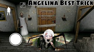 Angelina Best Tricks  Easy Fast Escape in Granny Chapter 1 Tips and Tricks by Game Definition Hindi [upl. by Yeleen]