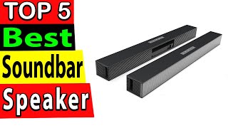 Best Soundbar Speaker In 2024 TOP 5 [upl. by Bonner]