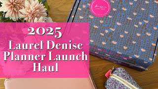 Laurel Denise 2025 Planner Launch Haul [upl. by Bannon]