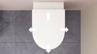 How to perfectly fix the Geberit iCON wall hung toilet [upl. by Rairb]