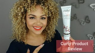 Curly Hair Product Review  Tutorial  Ouidad Featherlight Styling Cream [upl. by Casaleggio]