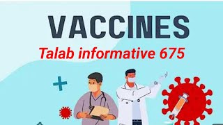 Vaccine Vaccination AntigenAntibodies  Class 10 BiologyVaccines kia ha talabinformative675 [upl. by Adnofal]