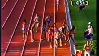 WORLD CUP 1985 4x400M MAGNIFICENT MARITA KOCH [upl. by Anerbes]