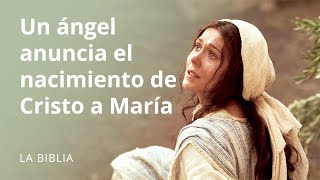 La Anunciación El ángel Gabriel se aparece a María  Hermano Zeferino 07 clip [upl. by Bergren]